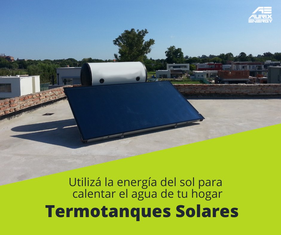 AurixEnergy's tweet photo. Gracias a la #energíadelsol podes tener #aguacaliente ahorrando hasta un 80% de tu #consumodeenergía. De fácil instalación, bajo mantenimiento y excelente prestación. Se puede utilizar como única fuente de agua caliente o combinarlo con tu sistema actual. Sumate! https://t.co/1bIY3B3JDj