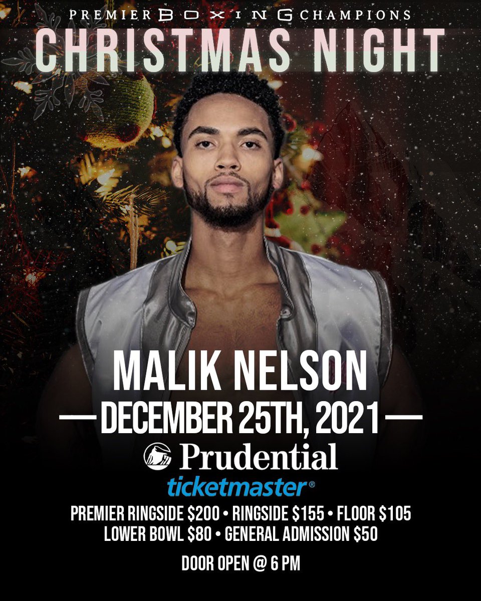 WE ARE BACK DEC.25th 🎄!! 

To purchase tickets, email MalikNelsonLLC@gmail.com or Call/Text 908-636-3089 to place your order. Tickets are on a first come, first serve basis so get your orders in ASAP!