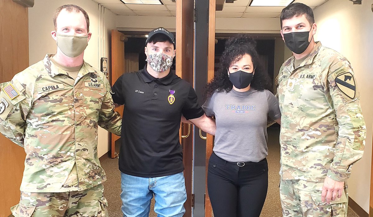 Huge thanks to <a href="/JPLaneTRADOC/">JP Lane</a> for inspiring the Troopers of #IRONHORSE!

You'd think he was an #IRONHORSE Trooper, because he #NeverQuits!