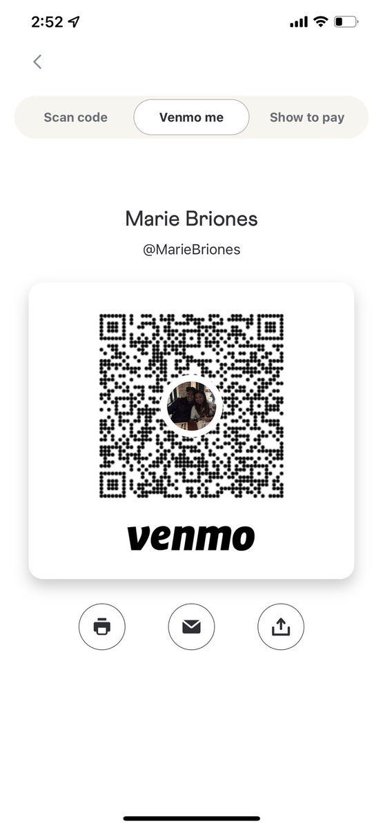 mariebiee's tweet photo. @Venmo @mariebriones #venmome https://t.co/DM7kD1iajf