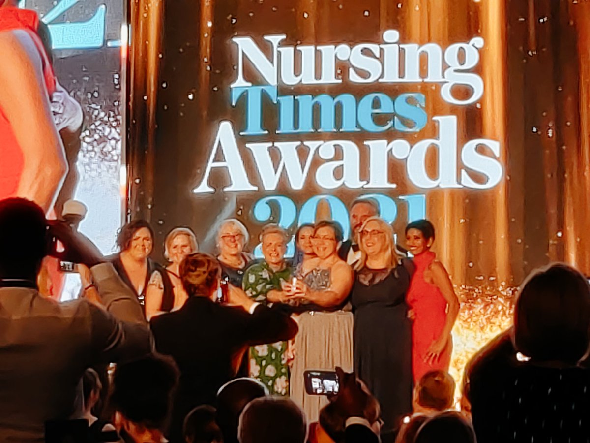 Congratulations to @BetsiCadwaladr for winning the #LearningDisabilityNursing #NTAwards