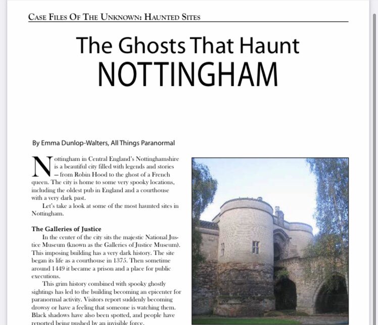 ParanormalComm's tweet photo. Two articles written by our co-founder, @ems0904, are in @ParanormalUG magazine ๐๐ป
Download your copy to read the full articles ๐ป #paranormalresearcher #paranormal #paranormalinvestigators #ghosthunting #ghostadventures #article #marketing #ghosthuntweekends #ghoststories https://t.co/hW10VSf5Yz