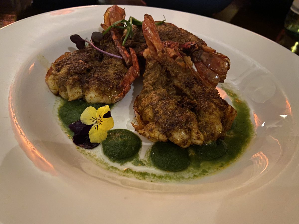 LucindasIreland's tweet photo. Such fun and fabulousfood @RasamRestaurant with @miriamdonohoe #scallops #squid #jhinga https://t.co/4ML7LRunqe