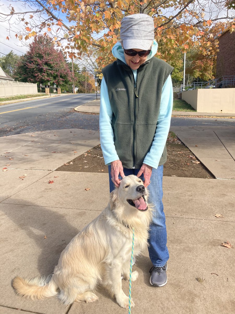 Today was a big day in Branch’s life and for our therapy dog program. The leash was handed over to us and he’s now in our care! In a short time we probably saw over 100 smiles out of students and members of our community. The journey begins! <a href="/EastPennSD/">EPSD</a> <a href="/EPSDEdFound/">EPSD Ed. Foundation</a> <a href="/EHS_Hornets/">Emmaus High School</a>