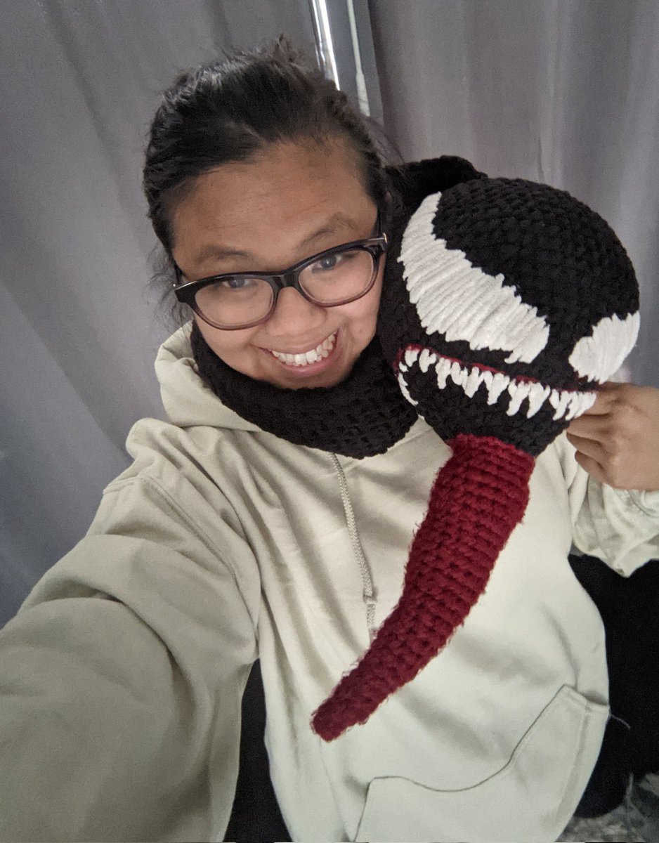 ishxallxgood's tweet photo. I finally got my Eddie Brock hoodie 🤣

#Venom #EddieBrock #Amigurumi https://t.co/eYG5SRZGnV