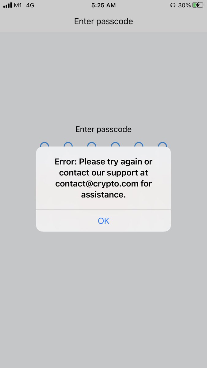 cocoybarce's tweet photo. @cryptocom @Riseabove1982 Inaccessible! https://t.co/5UfBs9k9Bq