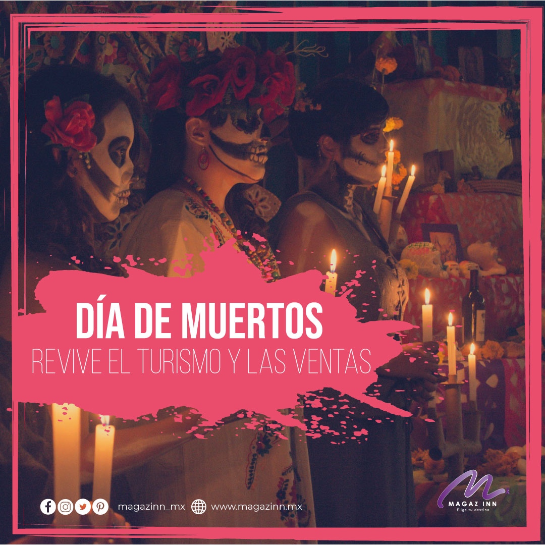 MagazInn_Mx's tweet photo. Para este puente de Día de Muertos se espera una ocupación hotelera general de 51.9 por ciento con la llegada de un millón 410 mil turistas, informó la Secretaría de Turismo (Sectur).
Sigue leyendo sobre esto en ⬇️
https://t.co/up0DlbHQCg
#MagazInn #OctubreArtritisReumatoide https://t.co/SqfWnyorJI