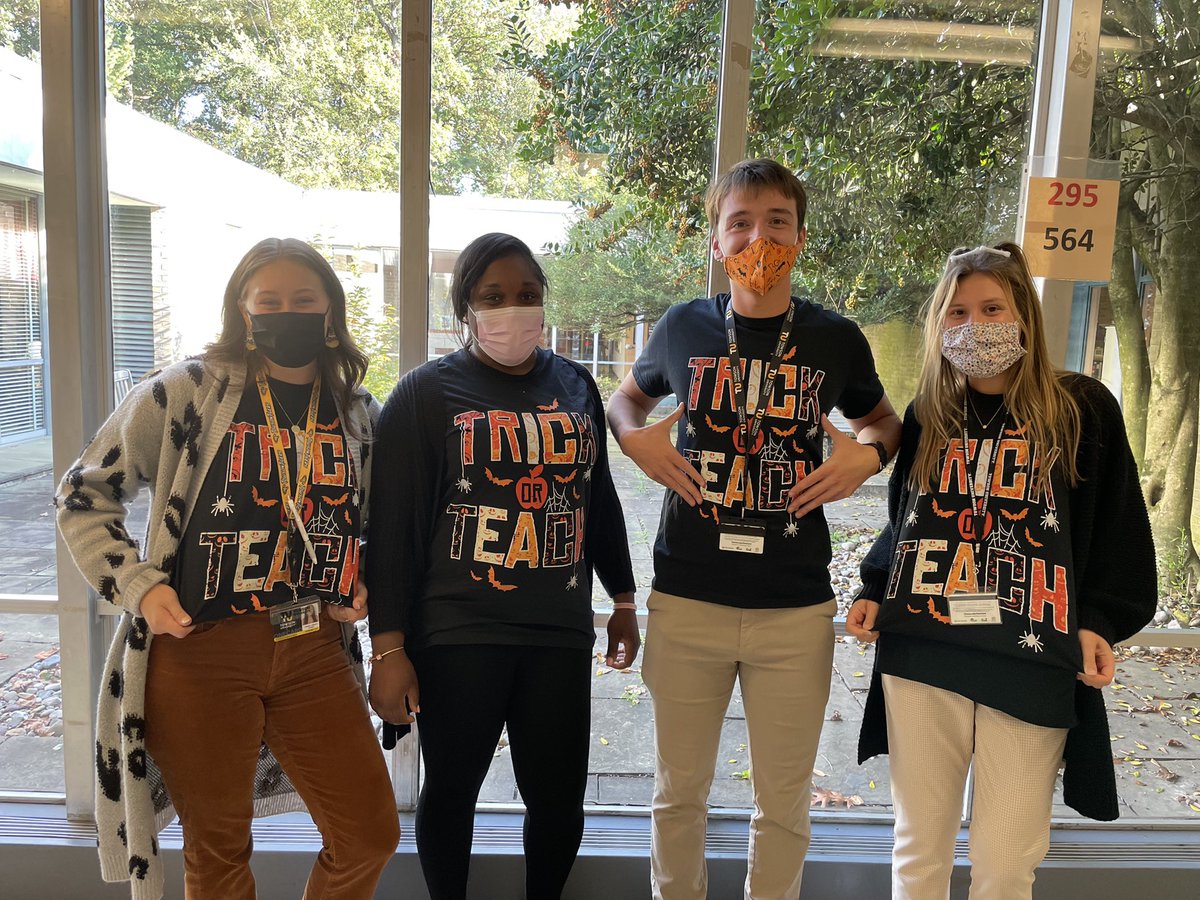 Harford County Towson University Level 3 ELED interns at Homestead-Wakefield Elementary are full of ideas for teaching science and word work. Trick or Teach! <a href="/TowsonELED/">Elementary Education</a> <a href="/HCPSchools/">HCPS</a>