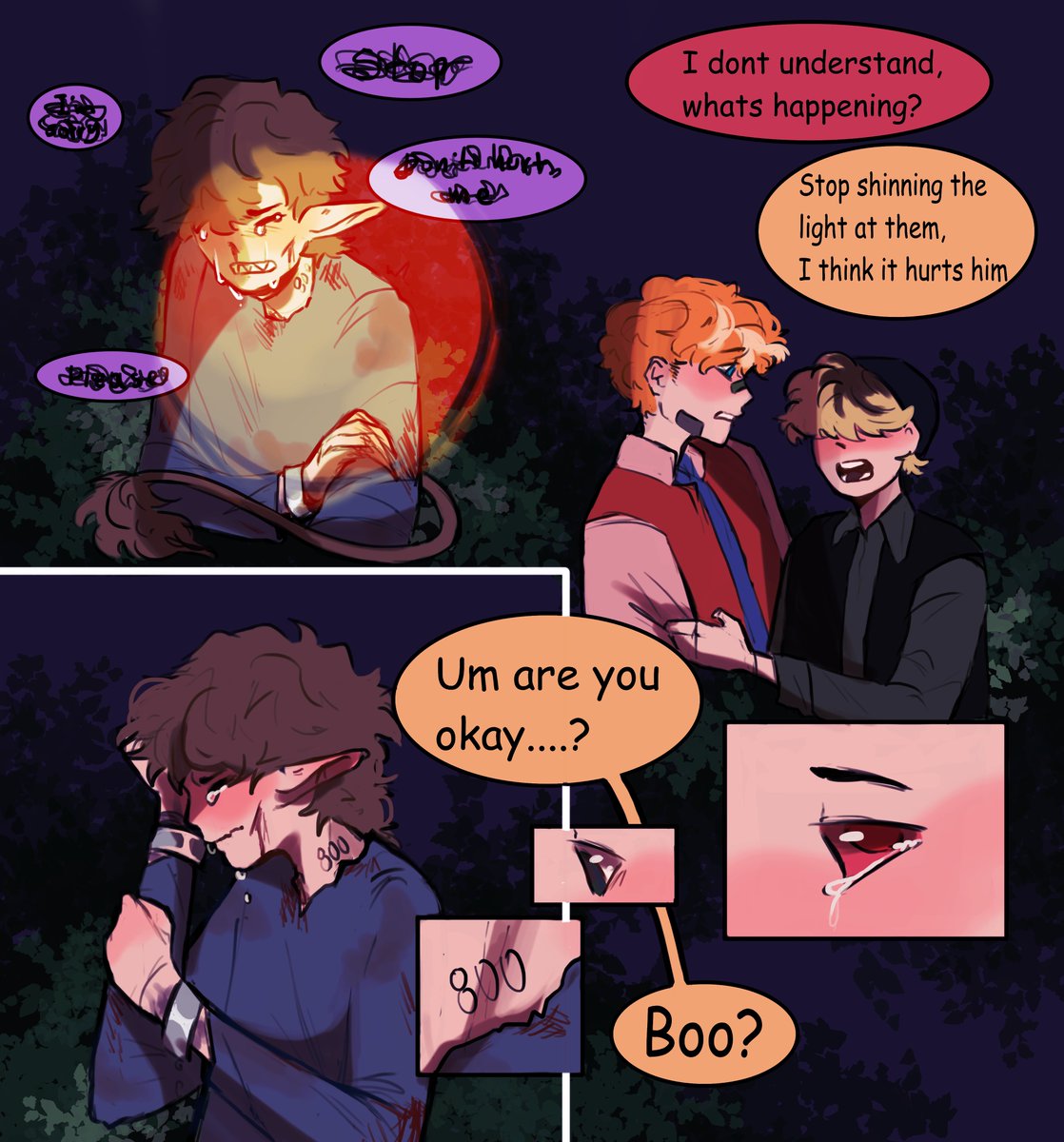 Part 3 of "How they met" 
This is part of my Failure800 au 
//Slight blood 

Rts are appreciated :)
#ranboofanart #tubbofanart #tommyinnitfanart 