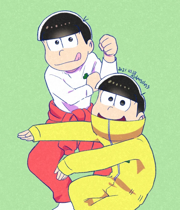 モーニン!ツナギのおそ松十四松よ～ 