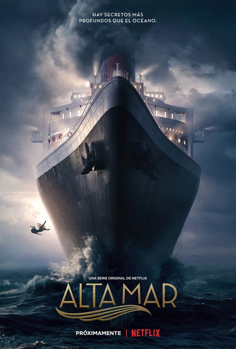 Cult7Arte's tweet photo. Alto-Mar (Alta Mar) |Suspense – Temporada 3 |Espanha, 2019-2021
⭐⭐⭐NETFLIX

Duas irmãs descobrem segredos familiares perturbadores depois de uma série de mortes misteriosas em uma viagem de navio entre a Espanha e o Brasil nos anos 1940.
#ramoncampos #simonecult7arte #netflix https://t.co/Cqp7yByzO0