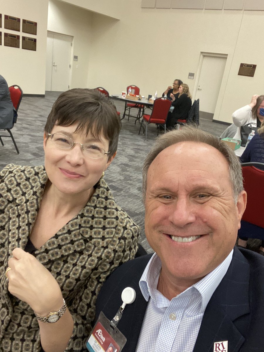 abtechprez's tweet photo. When the financial brains of the @NCCommColleges visits @abtech_cc to talk money, you gotta listen! #ACCBO #ElizabethGrovenstein. https://t.co/ENYHND8Q7N