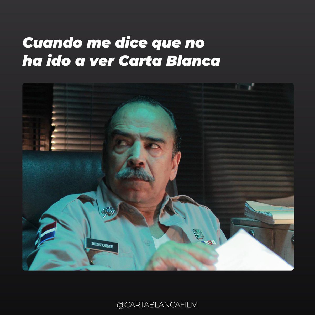 ¿Y Aún no has visto Carta Blanca? 🤔 ¡Ponte las pilas y dale pa’ <a href="/caribbeancine/">Caribbean Cinemas RD</a>! 🔥#CartaBlancaFilm #Cine #Movie