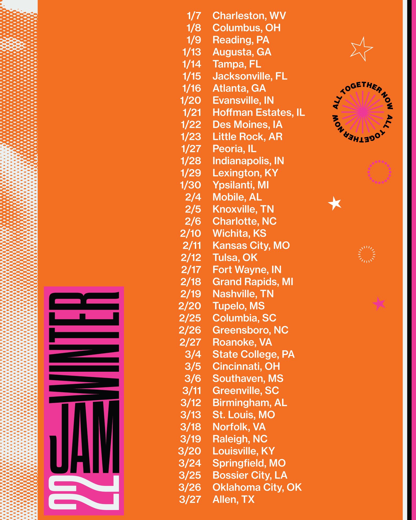 Winter Jam 2022 Schedule Winter Jam On Twitter: "We Are Back With One Of Our Best Lineups Ever And  Just To Make Sure Everyone Can Come We Made It $10 At The Door! Can't Wait  To