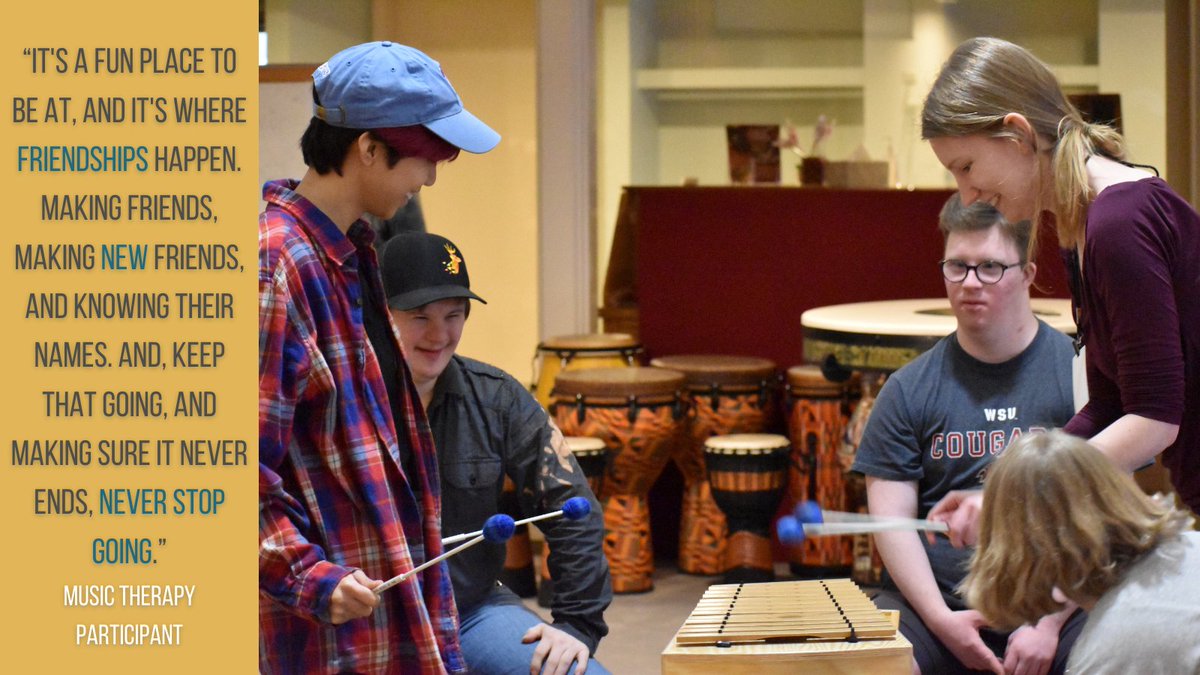 scMusicProject's tweet photo. It’s not always a solo. Music therapy includes developing community, meaningful connections. and friendships. Get in the mix: https://t.co/AEaIE6aZdn
#MentalHealthAwareness #MentalHealthMatters #TestimonyTuesday #musictherapy #Community #relationships https://t.co/qXKs7VTgUh