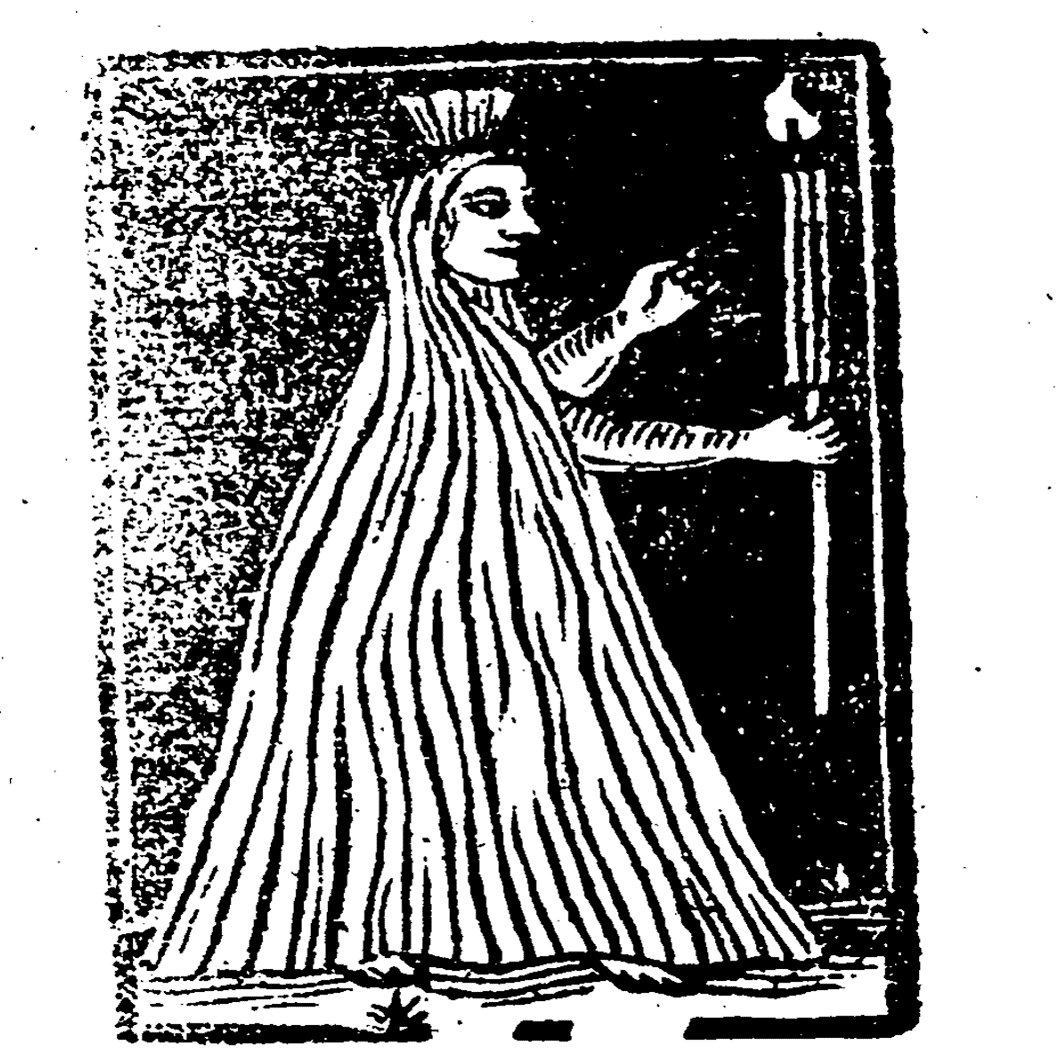 odavies9's tweet photo. One of the first printed images of a ghost. 16th century. https://t.co/fDSvOwSoL3