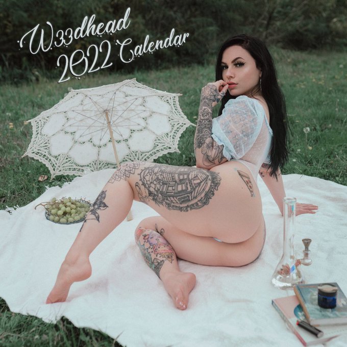 cant post this on ig but here’s the real cover 4 my 2022 nüde calendar✨ presales start today @ 4:20pm