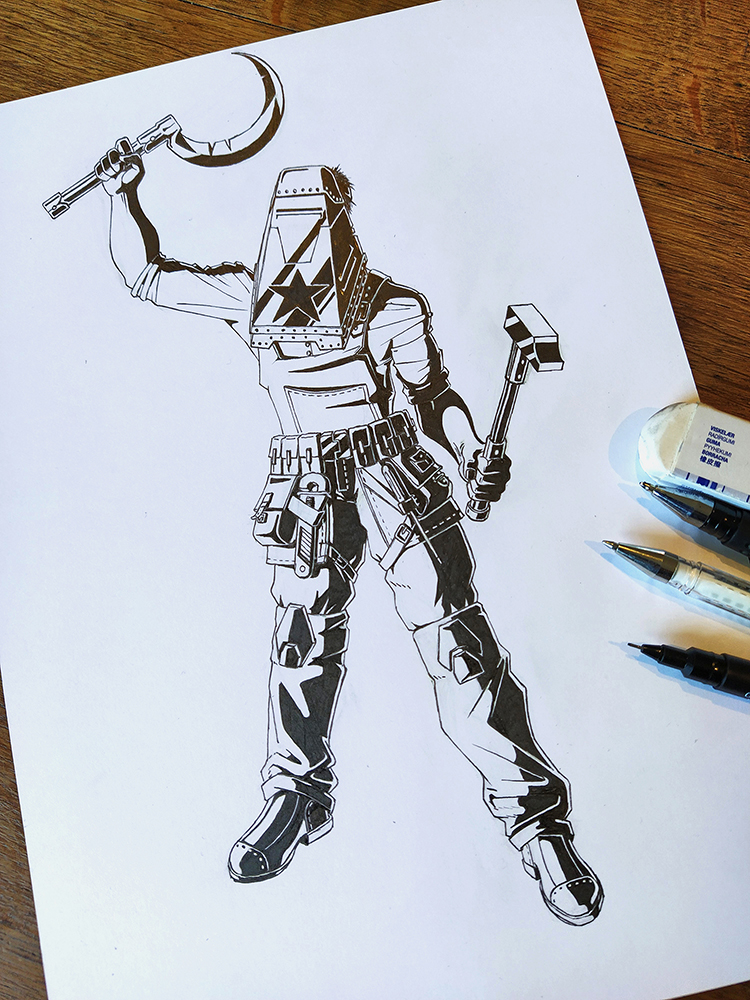 TraumaArt's tweet photo. 2/2
5. Petit coup de gomme.
6. Pose des ombres.
7. Idem mais pr les vêtements censés être sombres.
8. Mise en page, et effets sous #Photoshop .
@DeadByBHVR @Nanarland @AlChabat @farrugiadom @lesnulsfr #midnightgrove #hourofthewitch #cestaffreux #meurspourriturecommuniste #dbdfan https://t.co/vquse5JTXD