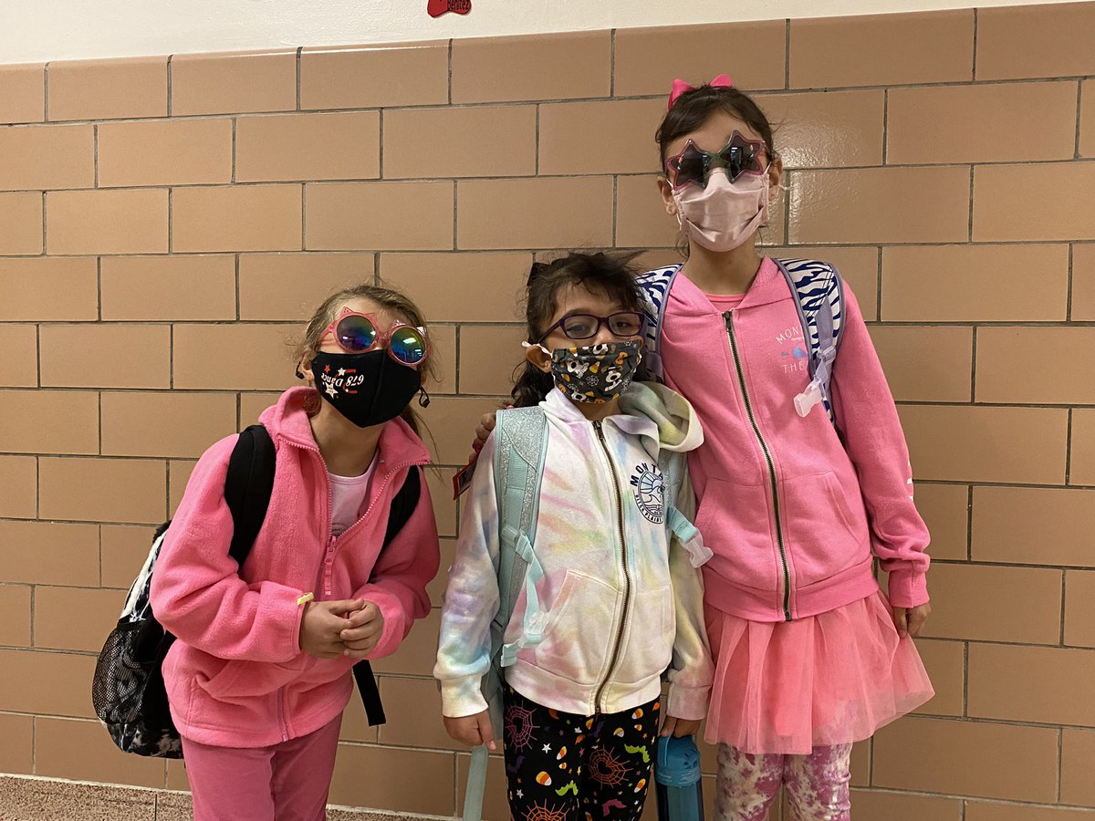 mrs_murtagh's tweet photo. There are so many bright futures in Stokes School that we had to wear shades! 😎⭐️ @WeRStokes #redribbonweek https://t.co/djhproXs48