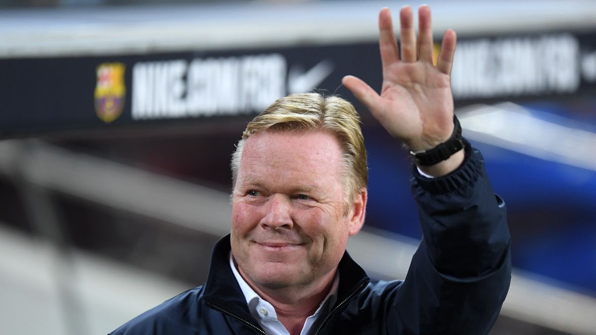 CancherosFc10's tweet photo. ¡NO VA MÁS! ❌
Tras la derrota frente al Rayo Vallecano y el mal inicio de temporada, el FC Barcelona destituyó a Ronald Koeman como su entrenador. ¿Quién crees que será el nuevo entrenador culé? https://t.co/SoNNO2VtWa