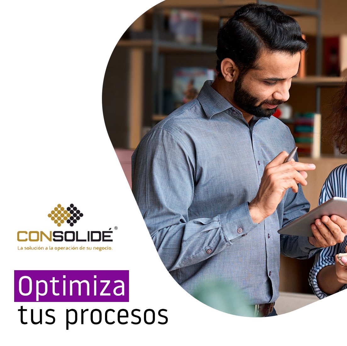 OperaConsolide's tweet photo. La optimización de  recursos, tiempos y procesos  son puntos claves para reducir gastos innecesarios en tu empresa. Para ayudarte a lograrlo, cuenta con Consolidé. https://t.co/HGQa2Ad6Xk