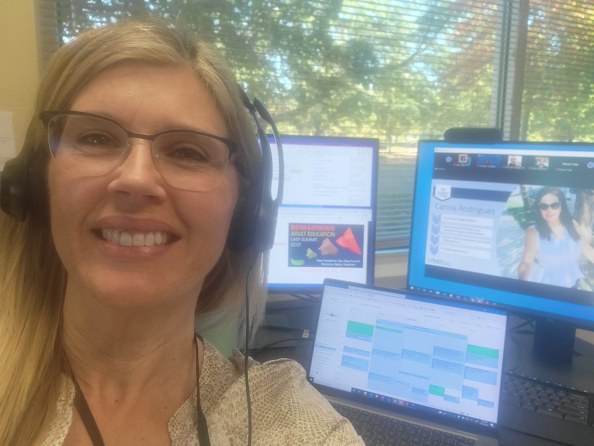 Day 2 at the CAEP Summit started with an amazing Dr. Cayanna Good and her plenary address. It's closing with some high energy Jam Sessions!! We have so much expertise to be shared. #caep21 #adultEDU