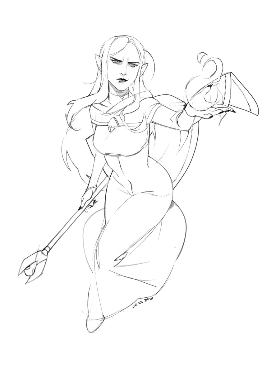 doodling a witch https://t.co/5qO90tzDKo