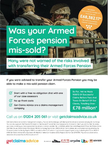 Had a forces pension mis-sold when transferred in the past? You might want to come along to the Forces Bristol Expo tomorrow! Read more here 👉👉 pathfinderinternational.co.uk/the-armed-forc… <a href="/GetClaimsAdvice/">Get Claims Advice</a> #PFExpo21 #pensions #Military #veteran
