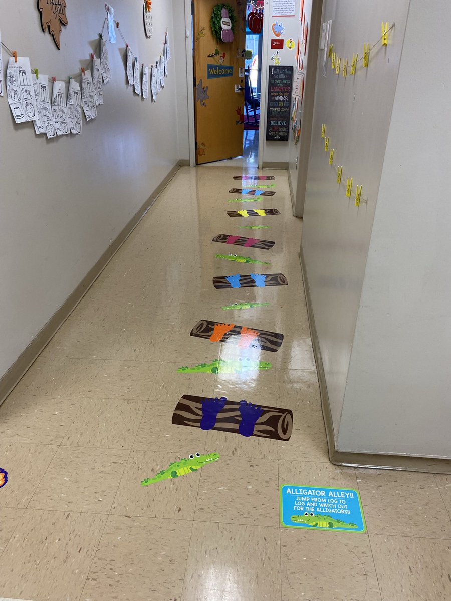 abennett1266's tweet photo. Check out the new “Sensory Path” purchased by Stokesdale PTO…🥰@GCSchoolsNC https://t.co/S8ZvOyzgd6