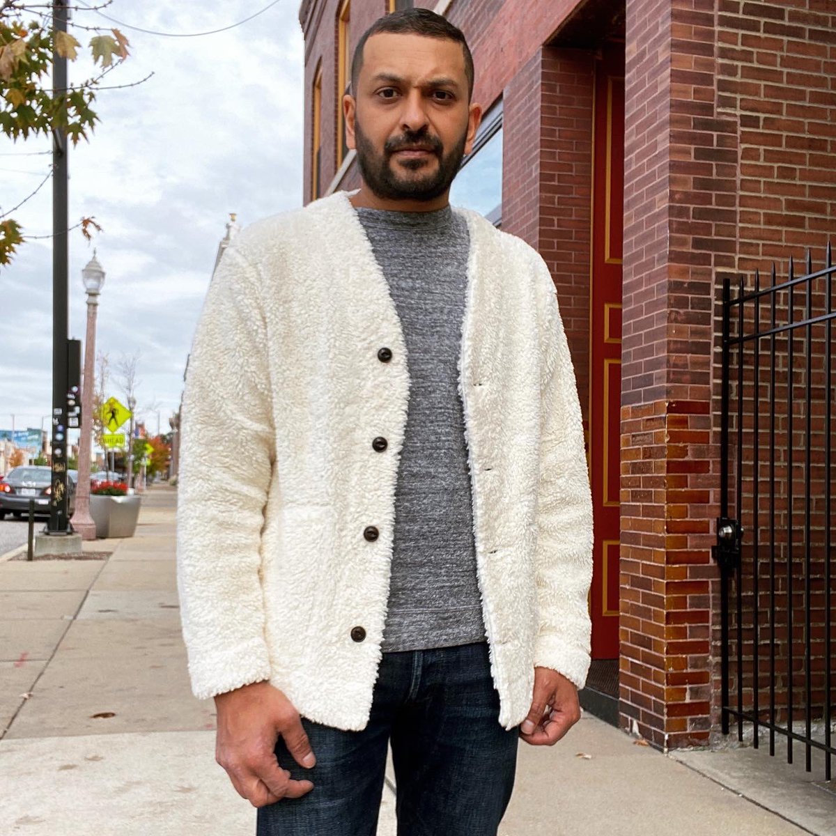 csoutpoststl's tweet photo. The Ivy cardigan from Eat Dust and Vintage Doubleface Skim Crew by Naked and Famous are a couple of our great layering options. Stop by this week to check out all the new gear. #crimsonserpentsoutpost #fallstyle #layeringpieces #eatdust #cardigan #nakedandfamousdenim #stlshopping https://t.co/exetxir7sQ