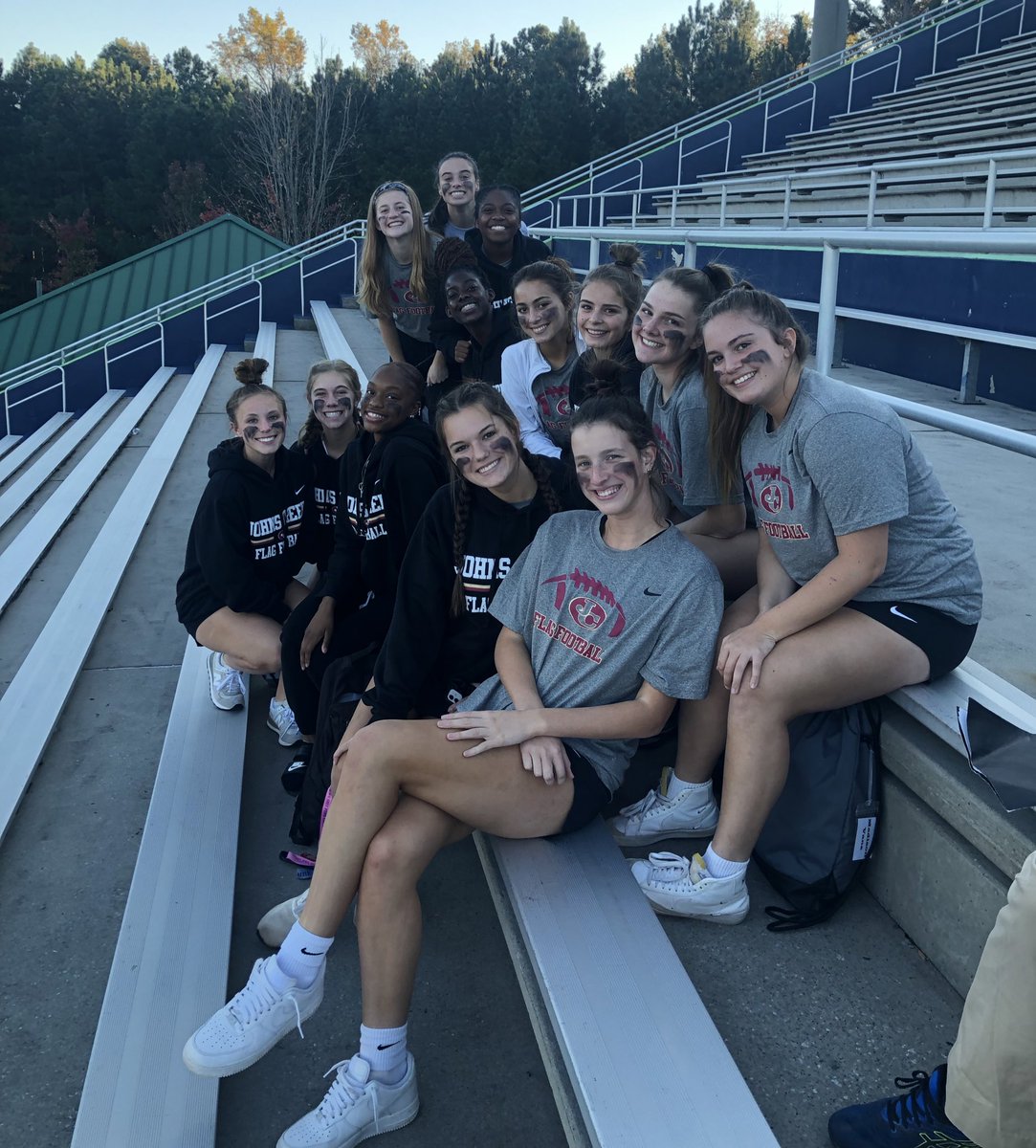 Go Gladiators!  Flag football games with Northview and Cambridge. <a href="/Steve_Sweigart/">Steve Sweigart,Ed.D</a> <a href="/1Vanguard/">Dr. Ocie Reese Jr.</a> @LeadGladiator #Cheering42Teams