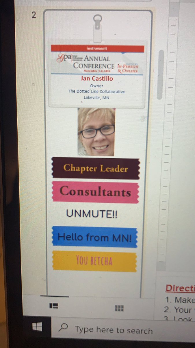 DotLineCollab's tweet photo. Getting ready for the conference. #GPAconf2021 https://t.co/X4vFMqrhGx