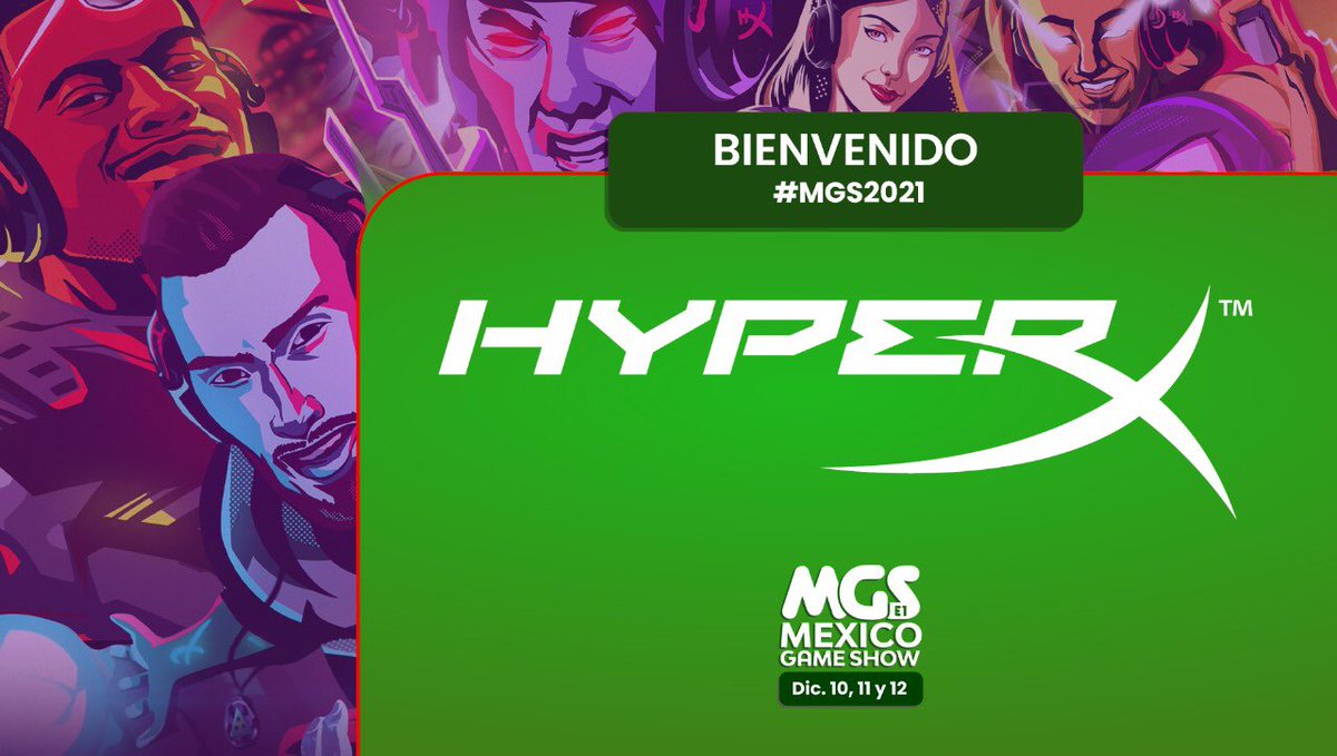🔥 AQUÍ SOMOS TODOS GAMER 🔥

<a href="/hyperxlatam/">HyperX LATAM</a> se suma como Partner de México Game Show 2021 para mostrarnos lo mejor de sus periféricos y componentes para los verdaderos gamer 🤩 
¿Están preparados para lo que se viene? 😱

#MGS2021 #HyperX #HyperxLatam #Videogames #PC #PlayStation