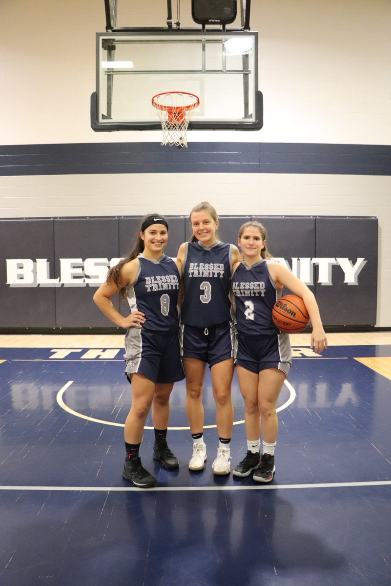 BTrinity3's tweet photo. Thursday is SENIOR DAY for our Senior Girls: Kaelin Sutor, Madison Smukavic and Tia Pucci. They have set the tone with their humility, determination, and leadership.  This will be the last official home game prior to playoffs. Game time is 3pm!!  #thunderpride #thundersisterhood https://t.co/pJm5U2upI5