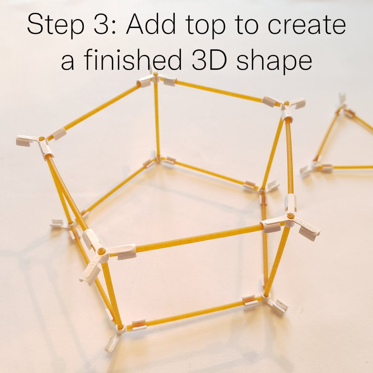 _PasTEX's tweet photo. Here's a great way to introduce young builders to 2D and 3D shapes with PasTEX and spaghetti. So simple and so much fun. Happy #STEM'ing!
#classroomactivity https://t.co/qc71HZNFWk