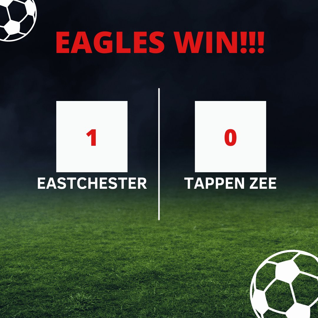 Eagle___Nation's tweet photo. Eagles WIN against a tough @tzathletics team to head to the Finals!!!  Lets GO @EaglesSoccerEHS!!! 🔴⚪️🔵⚽️🦅#EAGLENATION @EastchesterUFSD @glasr333 @Kilcarr_ATC https://t.co/dmkQHbKLio