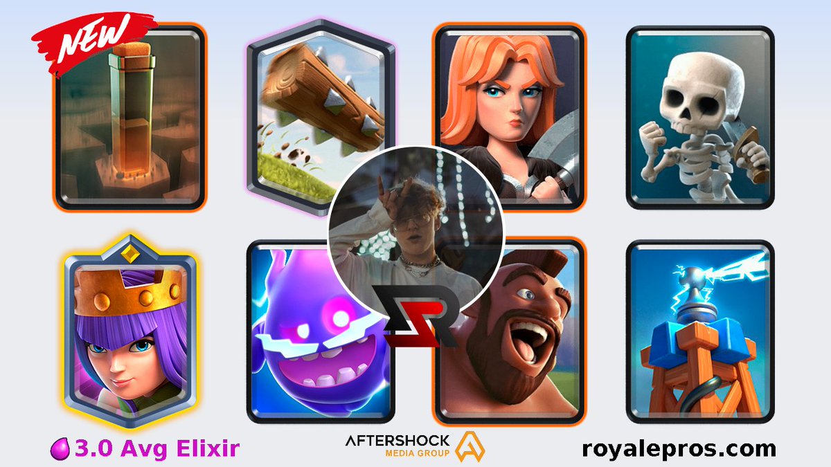 .<a href="/ContrayTm/">~C™</a> has won grand challenge on 28/10/2021 06:26:00 SGT [Earthquake,The Log,Valkyrie,Skeletons,Archer Queen,Electro Spirit,Hog Rider,Tesla]

#RSWIN

Deck: link.clashroyale.com/deck/en?deck=2…

GC Logs: royalepros.com/viewprofile/PR…

Powered by @ AMGinfluence