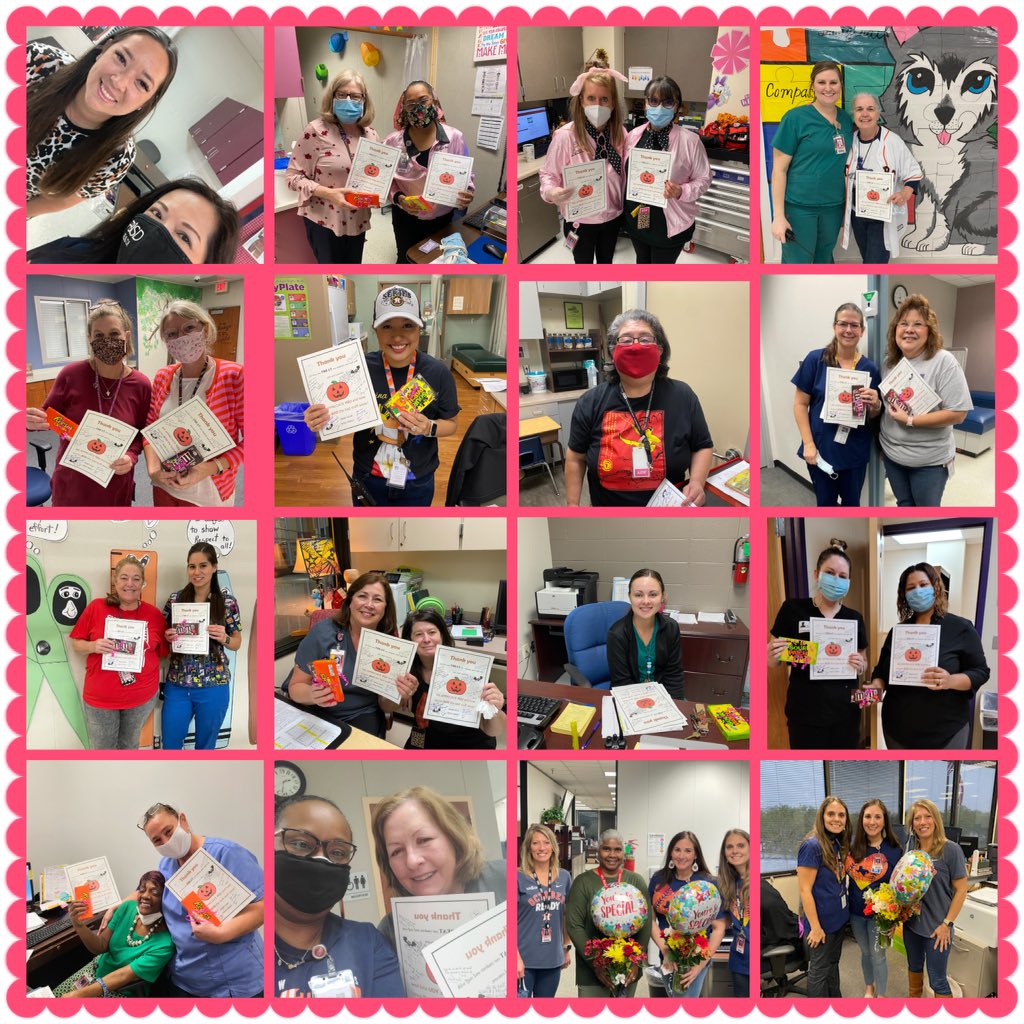 FBISD_Nurses's tweet photo. SURPRISE!  A little sweet treat was dropped of throughout the district to all of our rockstar School Health Services staff!  You all exemplify what it means to be a SERVANT LEADER!  WE APPRECIATE YOU! @FBISDWholeChild @FortBendISD https://t.co/Ggvq2cWG6E