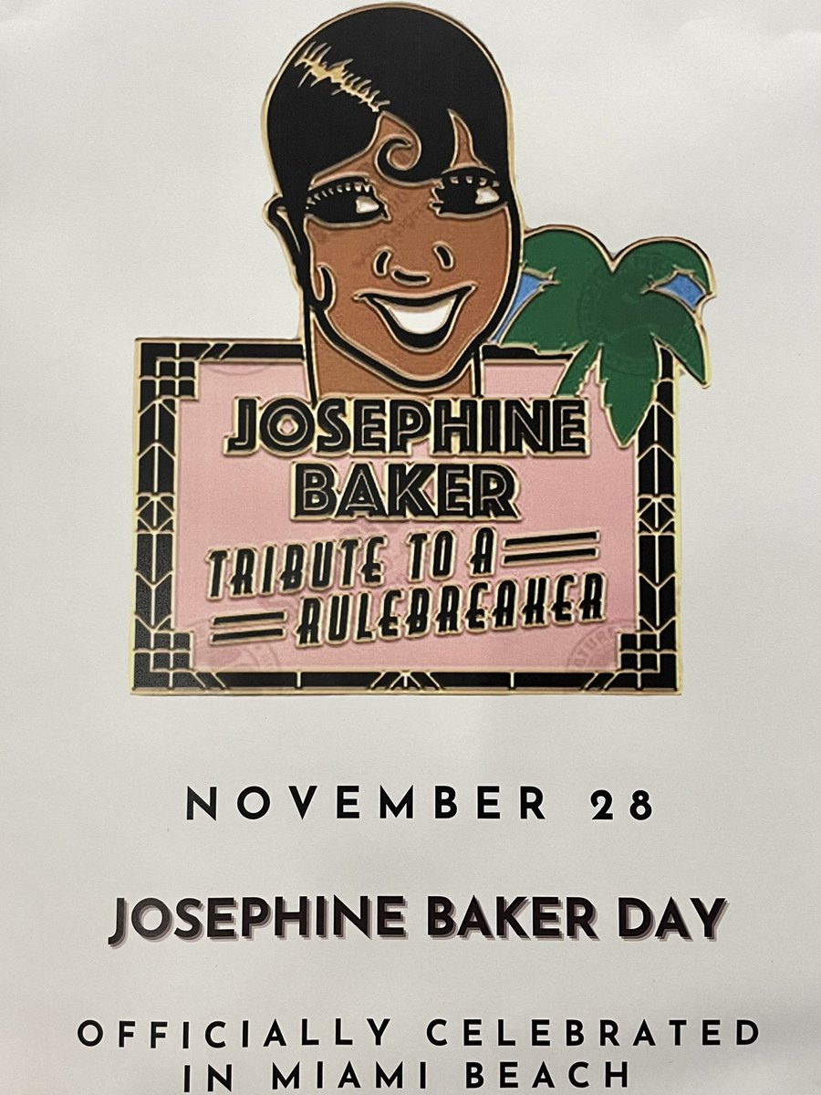 Luisa Dorianna Bemba (@luisabemba) on Twitter photo Happy I could witness #JosephineBaker Day (Nov 28) proclamation earlier today at the City Hall of #MiamiBeach 🥳. Merci to the <a href="/BlackAffairsAB/">Miami-Dade County Black Affairs Advisory Board</a> for its support!
Very emotional moment with all other exceptional people who were recognized by <a href="/MayorDanGelber/">Dan Gelber</a> & the city commissioners. Happy I could witness #JosephineBaker Day (Nov 28) proclamation earlier today at the City Hall of #MiamiBeach 🥳. Merci to the <a href="/BlackAffairsAB/">Miami-Dade County Black Affairs Advisory Board</a> for its support!
Very emotional moment with all other exceptional people who were recognized by <a href="/MayorDanGelber/">Dan Gelber</a> & the city commissioners.