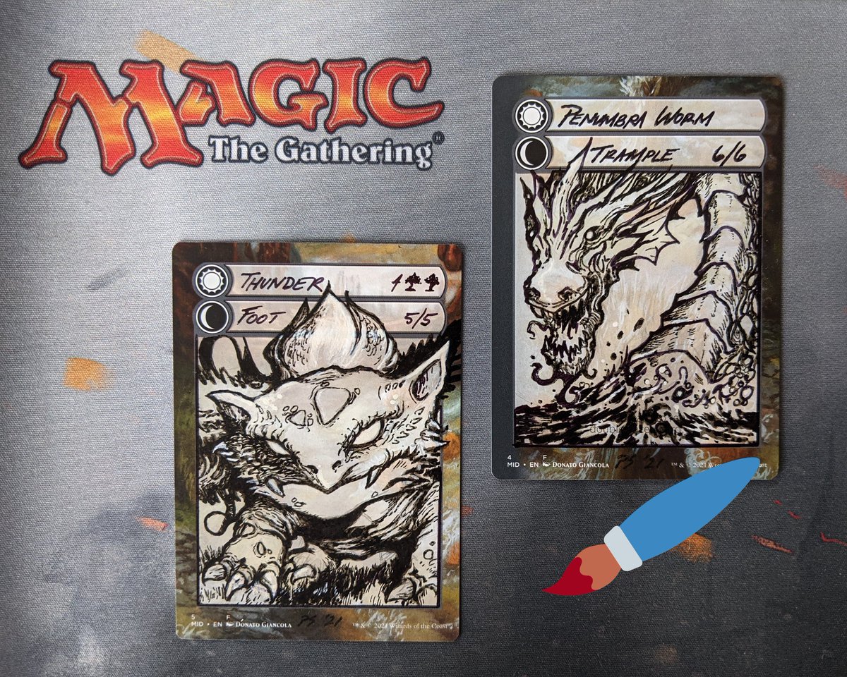 patricio_soler's tweet photo. The Pokemon #secretlair is in production... Who should I draw next? Reply with a Pokemon and #mtg equivalent, retweet and follow for a chance to win your selection! https://t.co/R19WxLObPe