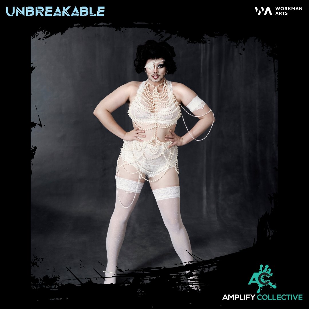 AmplifyToronto's tweet photo. @Axbrandy1 is hitting the stage TOMORROW at Rendezvous with Madness in UNBREAKABLE ⚡

https://t.co/eo3xnMkHSN

#RWMFEST21 #workmanartspresents #performance #genderless #Drag #art #torontoart #performanceart https://t.co/3OK4XeJMjE