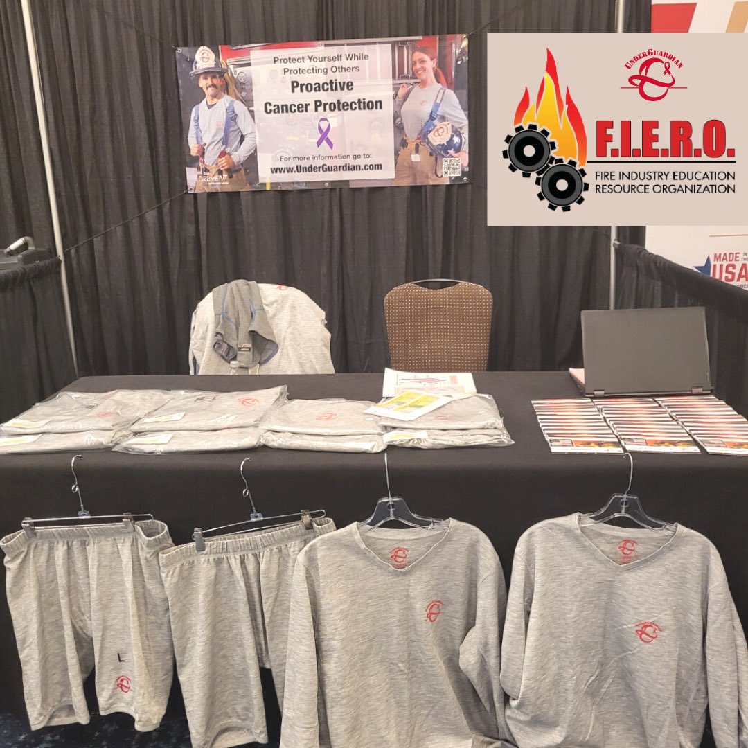 _UnderGuardian_'s tweet photo. We are excited and honored to be here at FIERO Fire PPE Symposium. 

We can’t wait to talk and learn with others, as well as share UnderGuardian with everyone. https://t.co/ZEakuvlhdl