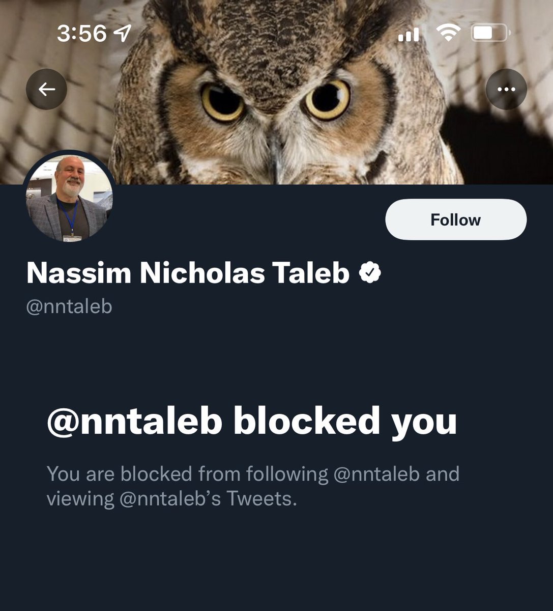 0xSluggy's tweet photo. @nntaleb Lmao https://t.co/Tzq4i81LV0