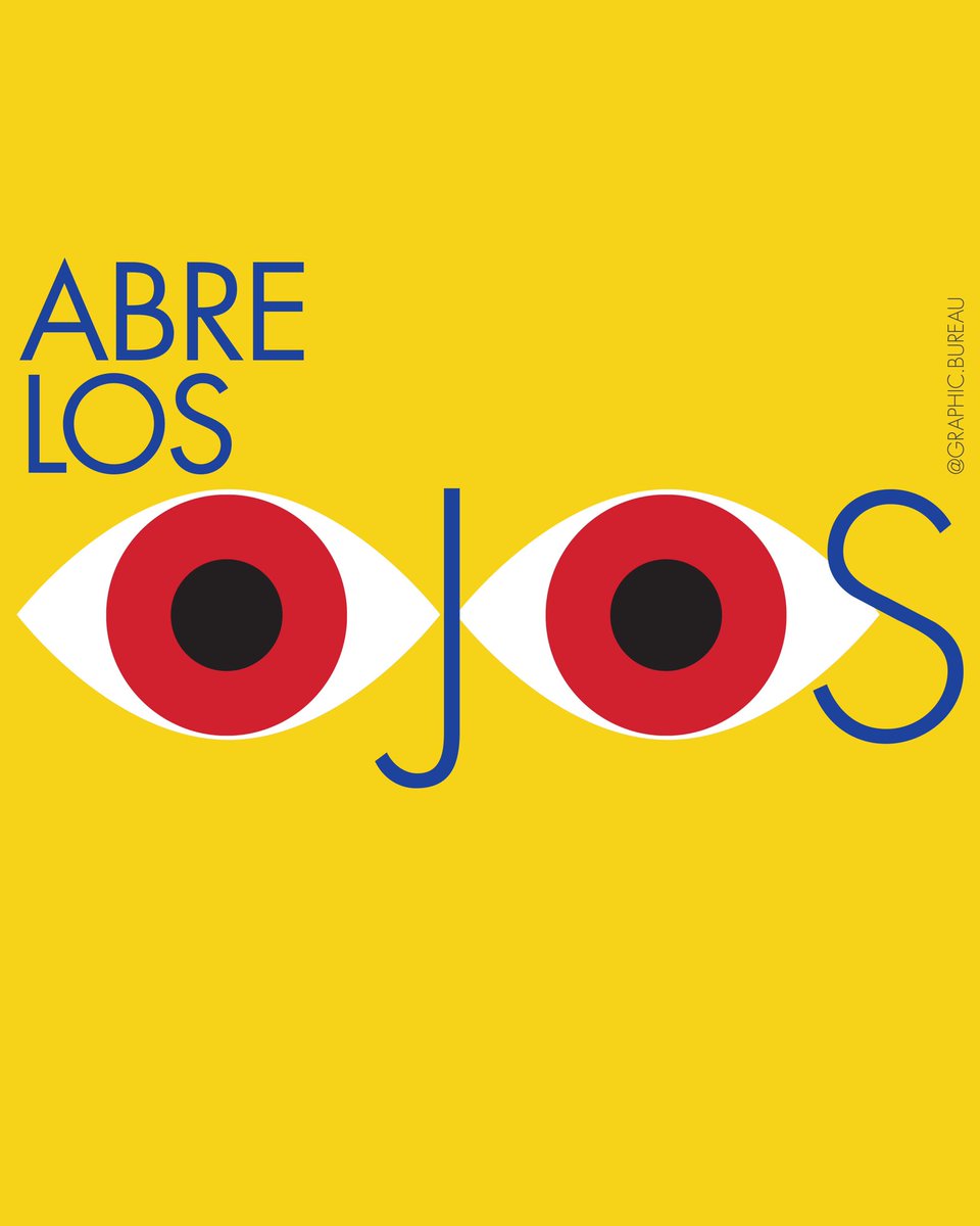 GraphicBureau's tweet photo. Ábrelos | Venezuela necesita un cambio
#abrelosojos
#graficadisidente
#protestacreativa
#graficapolitica
#diseñodisidente
#sosvenezuela
#fueramaduro
#dictadura
#venezuelalibre
#venezuela
#vzla
#libertad
#politicalgraphics
#politicalposter
#protestart
#posterdesign https://t.co/yAy32aLllY