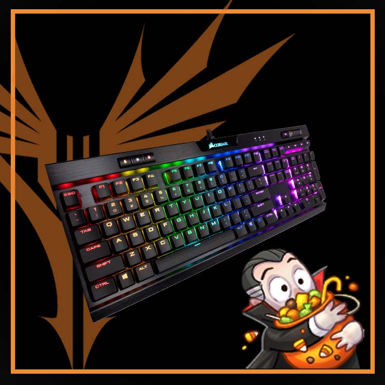 Sacriel's tweet image. Want to win a K70 RGB MK.2 Low Profile Mechanical Gaming keyboard?! Courtesy of my sponsor @CORSAIR

To Enter:
✔️Follow me and @CORSAIR
✔️Like + Retweet
 Winner will be drawn on October 31st!!