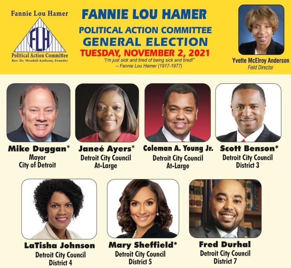 Ayers4Detroit's tweet photo. Proud to have the support of Fannie Lou Hamer PAC! https://t.co/5pZb3dN4Zs