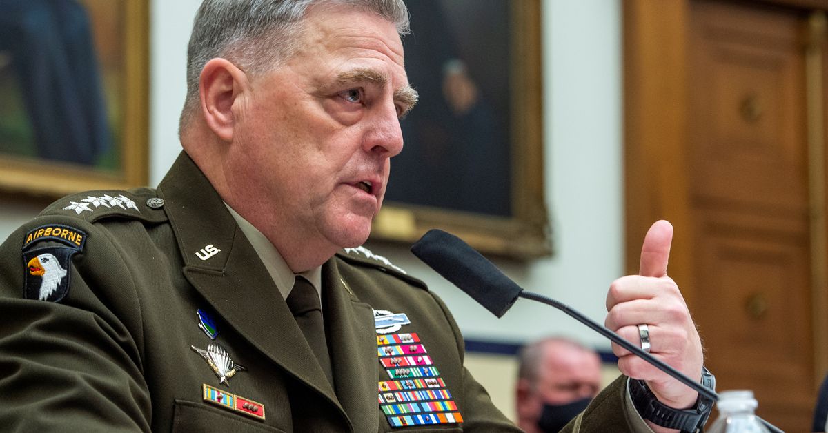 Reuters's tweet photo. Top U.S. general confirms 'very concerning' Chinese hypersonic weapons test https://t.co/AkXLlKSZbX https://t.co/N4YXrt1qvV