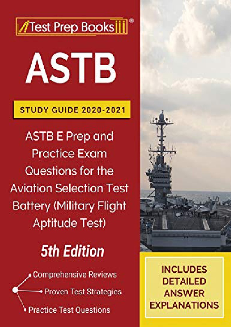 Army Alternate Flight Aptitude Selection Test Study Guide