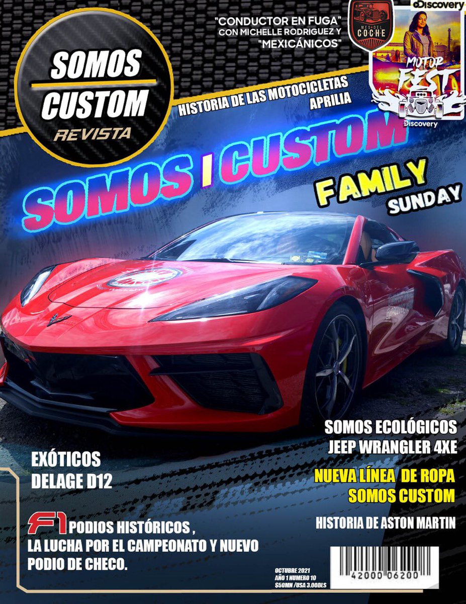 Somos_Custom's tweet photo. Llegamos a la edición No.10 de nuestra revista digital!! 💯🇲🇽🔥
Descarga totalmente gratis en nuestra página web 👉🏻  https://t.co/xGSquE4xU5  👈🏻

#SomosCustom #RevistaSomosCustom #CarsMagazine #RevistaDeAutos #MuscleCars #HotRods #Motos #Vacilando #MartesDeMotores #Discovery https://t.co/QnvytkWsZA