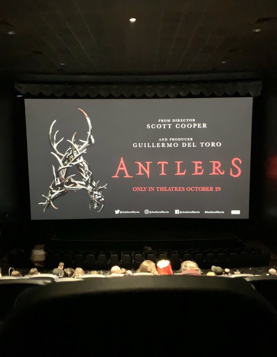 navinramaswaran's tweet photo. Looking forward to Scott Cooper’s #Antlers!
Thanks to @TADFilmFest for the preview screening! 📽 🍿 https://t.co/MAaxoRXfmd